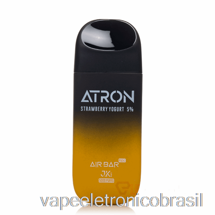 Vape Vaporesso Air Bar Atron 5000 Iogurte De Morango Descartável